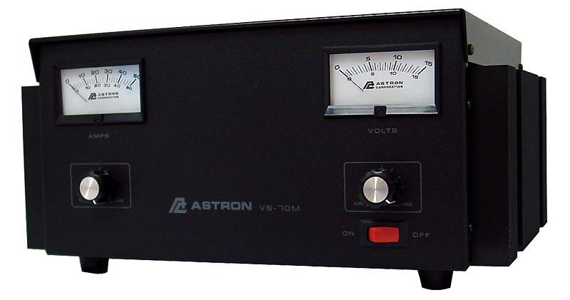 Astron Источник питания с регулировкой выходного напряжения и индикацией, монтируемый в стойку  VRM-50M