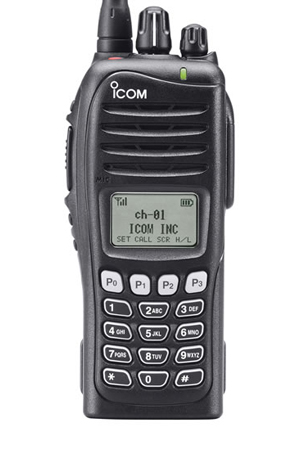 Носимые радиостанции профессионального назначения IC-F3161S  без цифровой клавиатурой