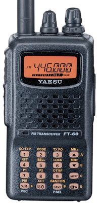 Двухдиапазонная радиостанция Yaesu FT-60R