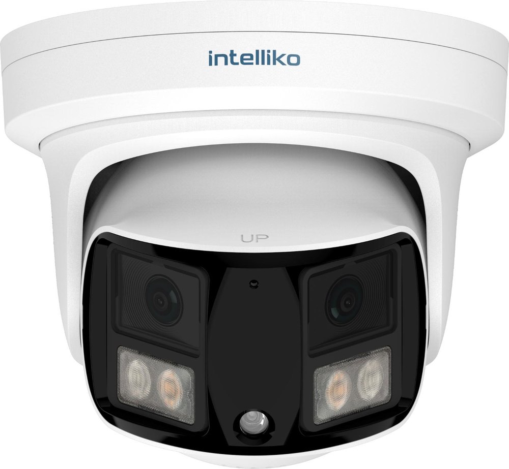 INT-VXDMC10-Q01(RM-FA03-DM-A06-A01)(2.4/2.4) IP-камера, купольная панорамная, 8Мп