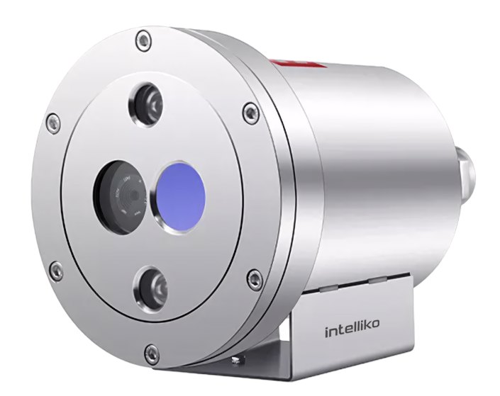 INT-VEXBC10A-05(RM-FA34-BL-E01-A02)(F15/6) IP-камера взрывозащищенная двухспектральная с тепловизионным модулем, цилиндрическая, 4Мп